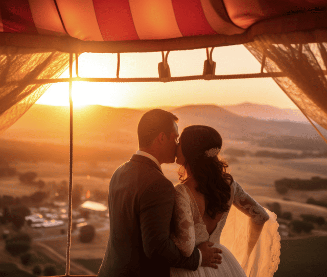 couple-getting-married-hot-air-balloon